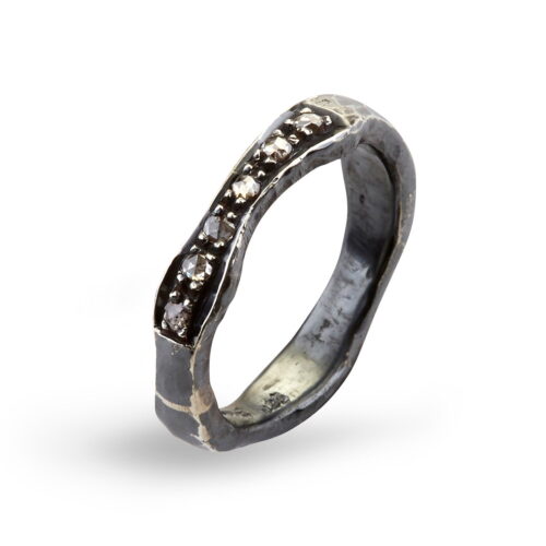 Ring Heritage Silber Wave