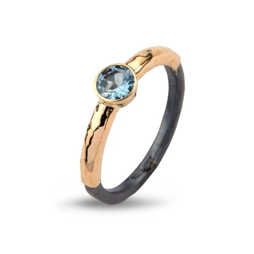 Ring Victoria Aquamarine Faceted