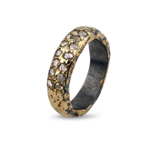 Ring Heritage Gold Pavé