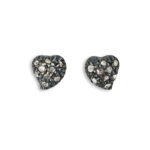 Victoria Rose Herz Pave Ohrstecker