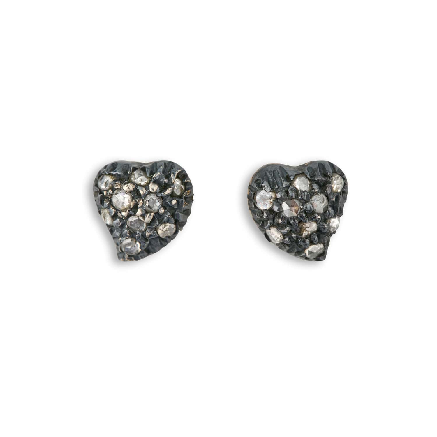 Victoria Rose Herz Pave Ohrstecker